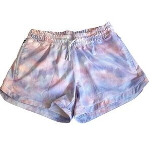 Athleta Girl Kids Pastel Tie-Dye Shorts
